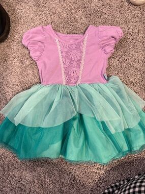 Kids Disney Purple and Teal Tutu Costume Dress